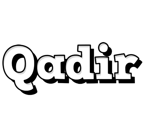 Qadir snowing logo