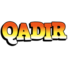 Qadir sunset logo