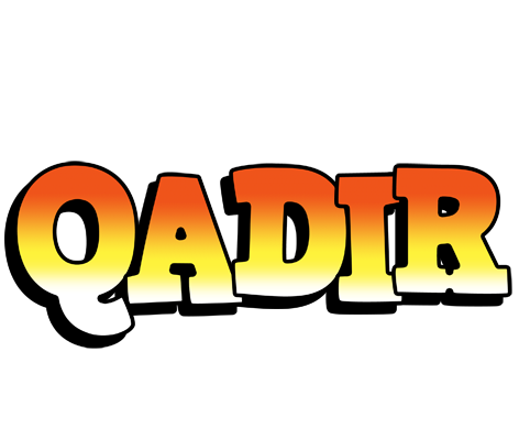 Qadir sunset logo