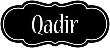 Qadir welcome logo