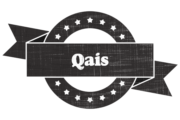 Qais grunge logo
