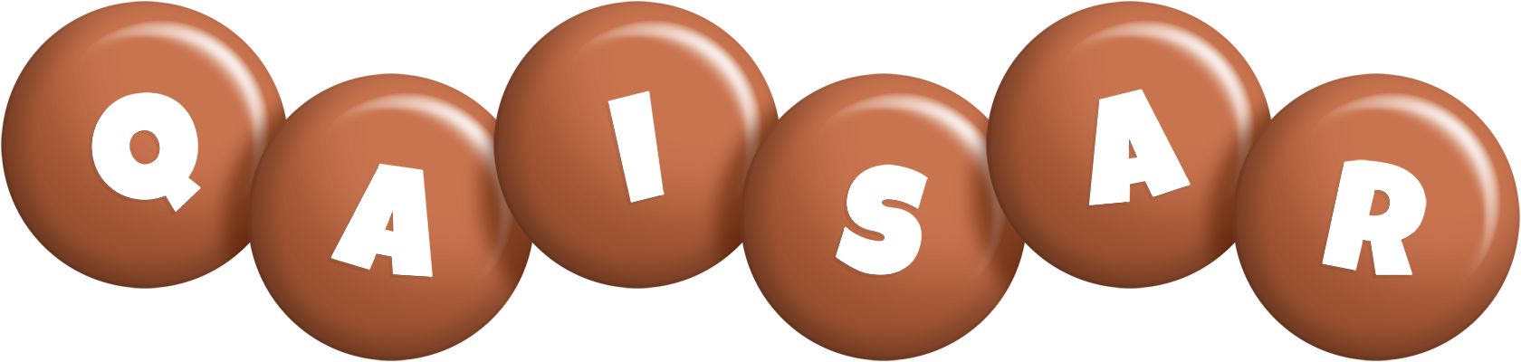 Qaisar candy-brown logo