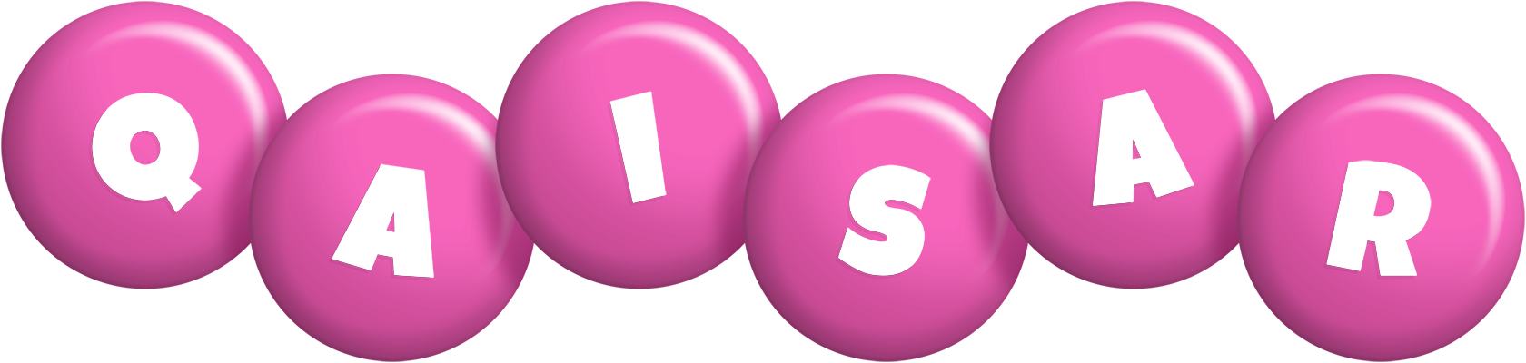 Qaisar candy-pink logo