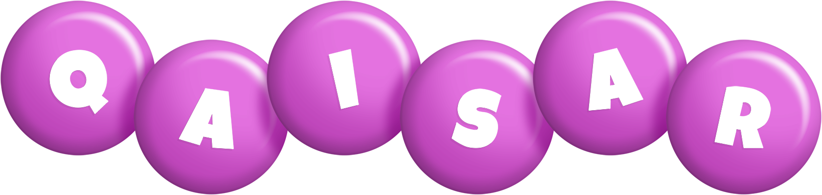 Qaisar candy-purple logo
