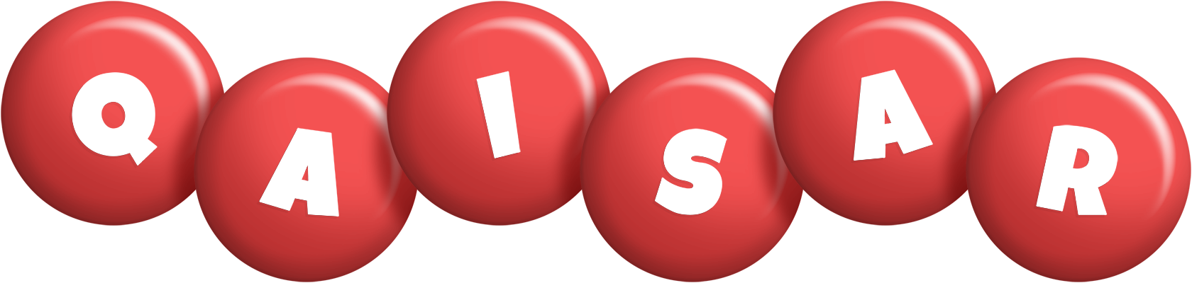 Qaisar candy-red logo