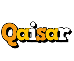 Qaisar cartoon logo