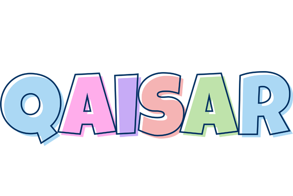 Qaisar pastel logo