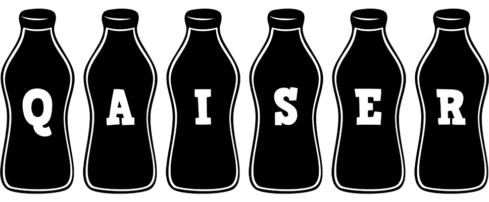 Qaiser bottle logo