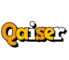 Qaiser cartoon logo