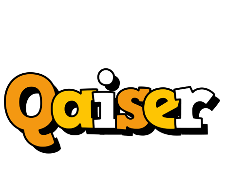 Qaiser cartoon logo
