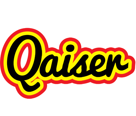 Qaiser flaming logo