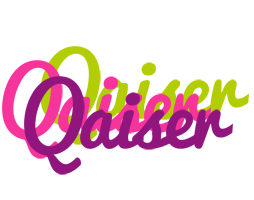 Qaiser flowers logo