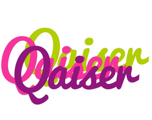 Qaiser flowers logo