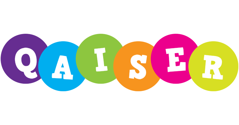 Qaiser happy logo