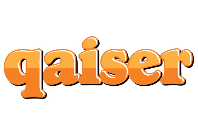 Qaiser orange logo