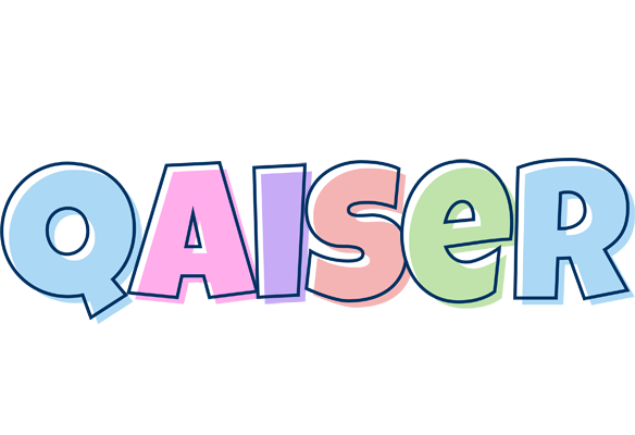 Qaiser pastel logo
