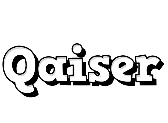 Qaiser snowing logo