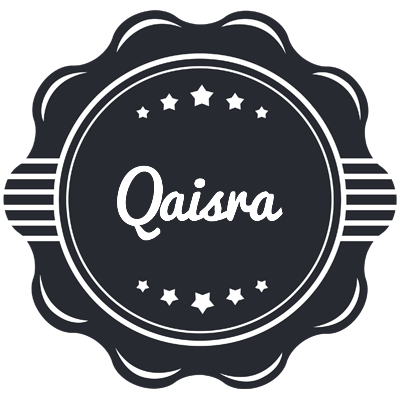 Qaisra badge logo