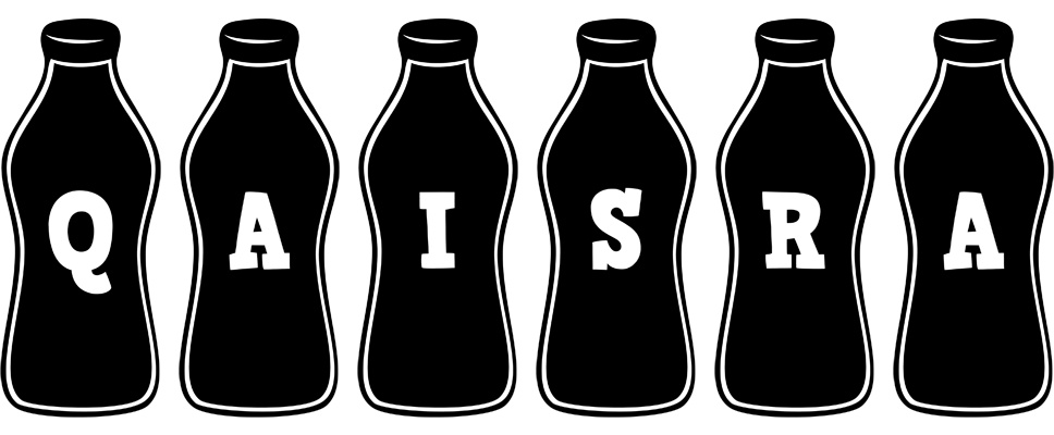 Qaisra bottle logo