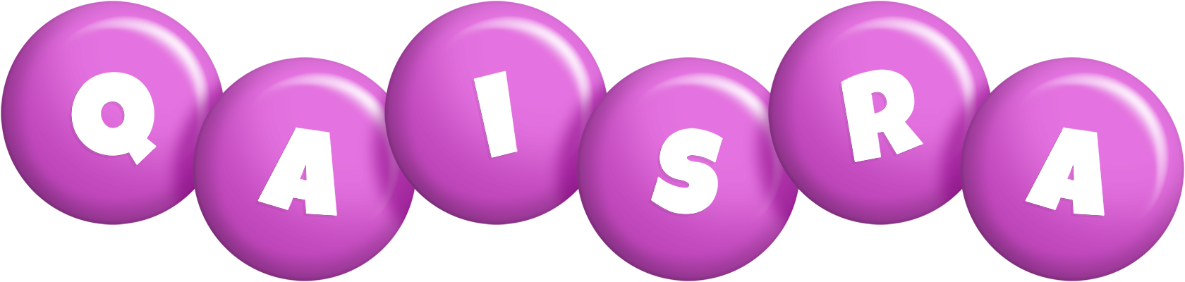 Qaisra candy-purple logo