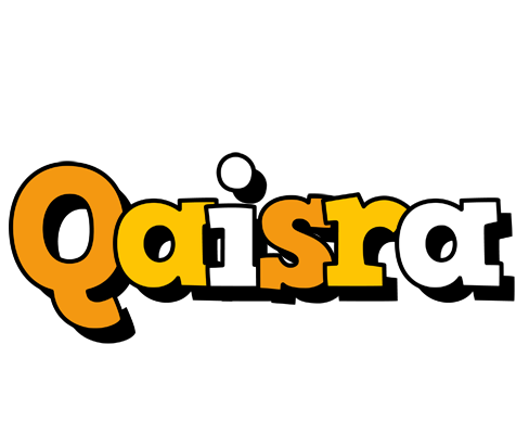 Qaisra cartoon logo