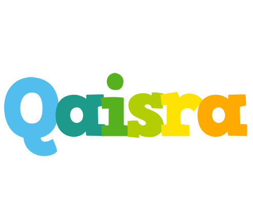 Qaisra rainbows logo