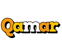 Qamar cartoon logo