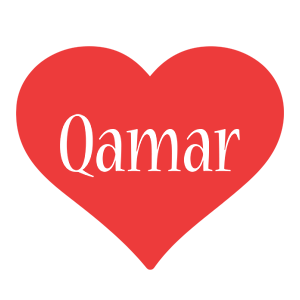 Qamar love logo