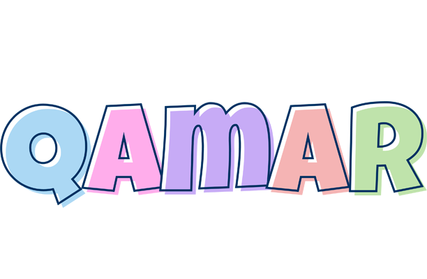 Qamar pastel logo