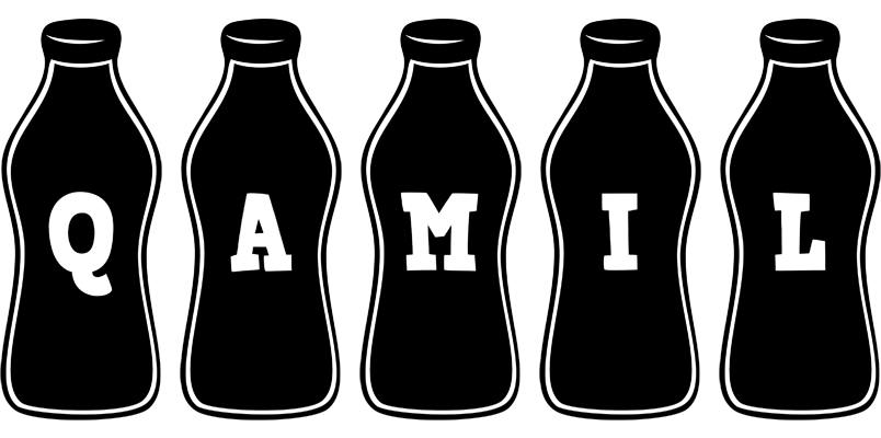 Qamil bottle logo
