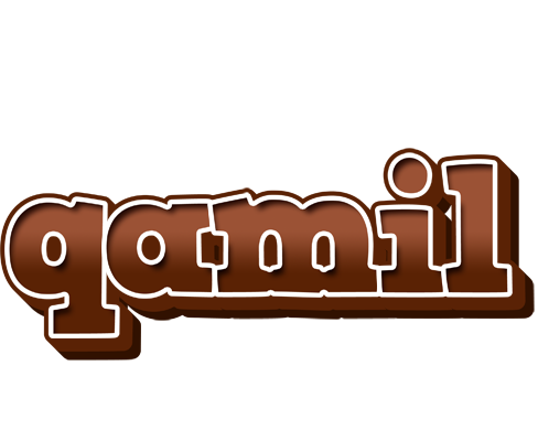 Qamil brownie logo