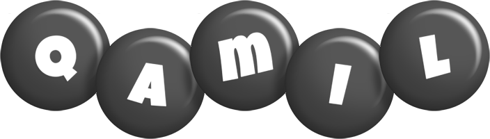Qamil candy-black logo