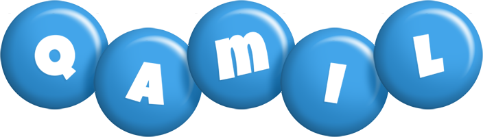 Qamil candy-blue logo