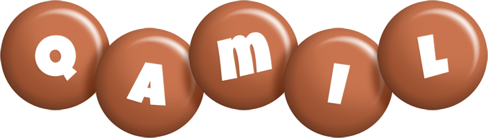 Qamil candy-brown logo