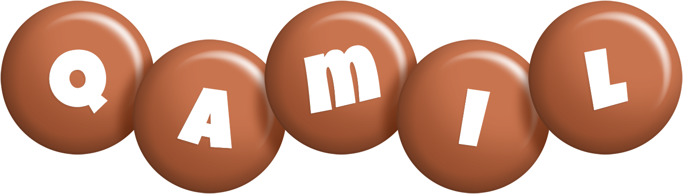 Qamil candy-brown logo
