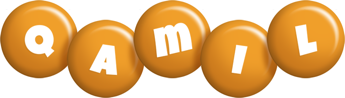 Qamil candy-orange logo