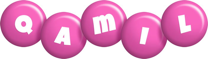 Qamil candy-pink logo