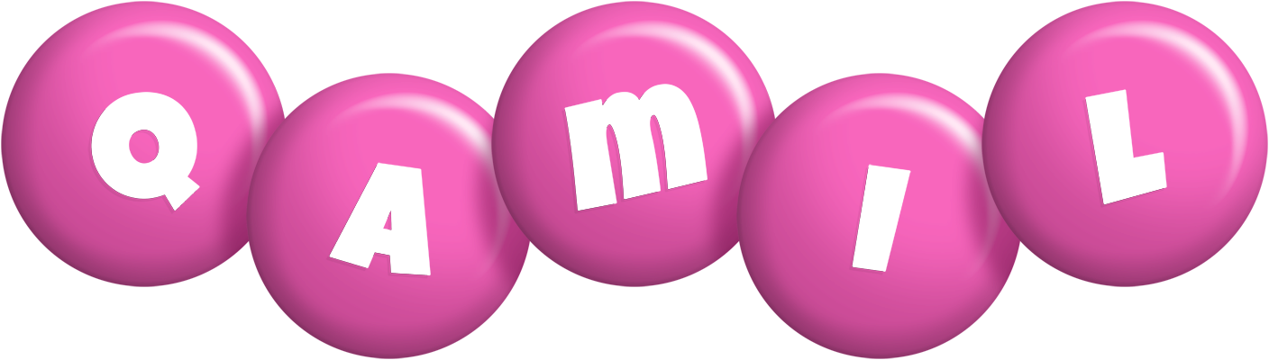 Qamil candy-pink logo
