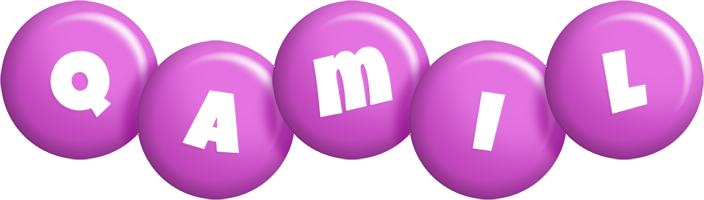 Qamil candy-purple logo