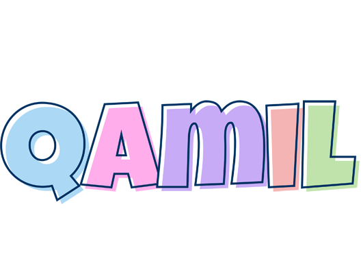 Qamil pastel logo