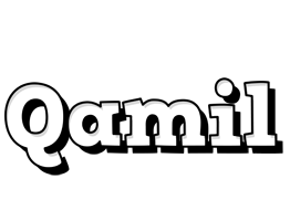 Qamil snowing logo