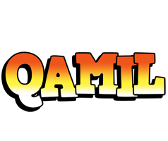 Qamil sunset logo