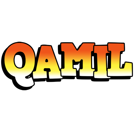 Qamil sunset logo