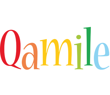Qamile birthday logo
