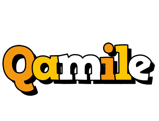 Qamile cartoon logo