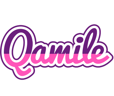 Qamile cheerful logo