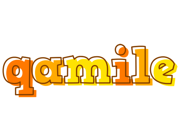 Qamile desert logo