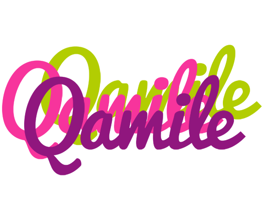 Qamile flowers logo