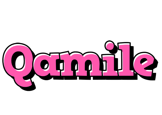Qamile girlish logo