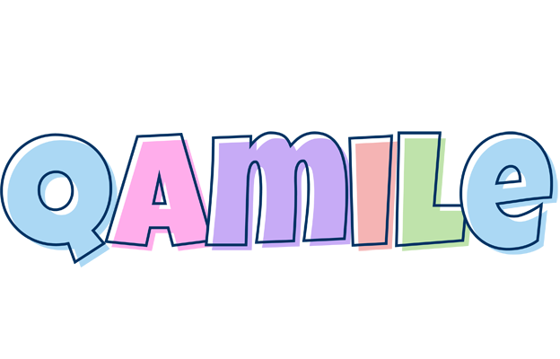 Qamile pastel logo